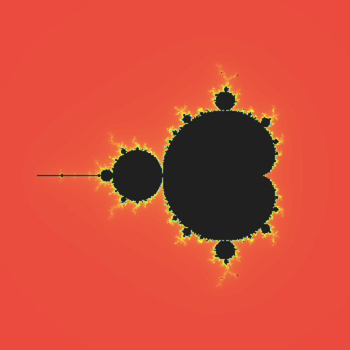 Screenshot from Mandelbrot